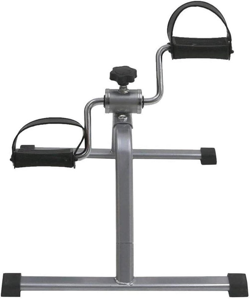 Mini Hometrainer - Fiets Trainer - Revalidatie - Opvouwbaar Ontwerp - 51x40x33.5cm - Zilver (9101441636115)