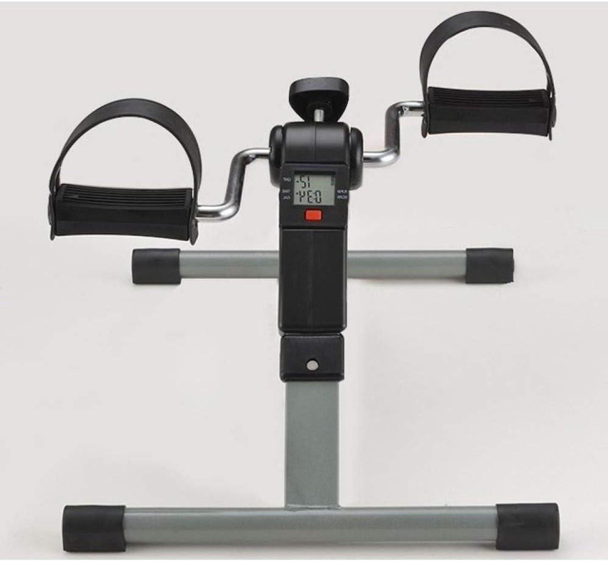 Mini Hometrainer - Fitnessapparaat Fiets - Thuis Trainen - Lichtgewicht Opvouwbaar - Niet Gespecificeerd - Grijs (9101336244340)
