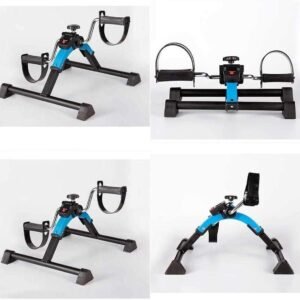Mini Hometrainer - Fitnessfiets - Revalidatie Thuis - Opvouwbaar Ontwerp - 2.3 kg Gewicht - Zwart (9101332617766)