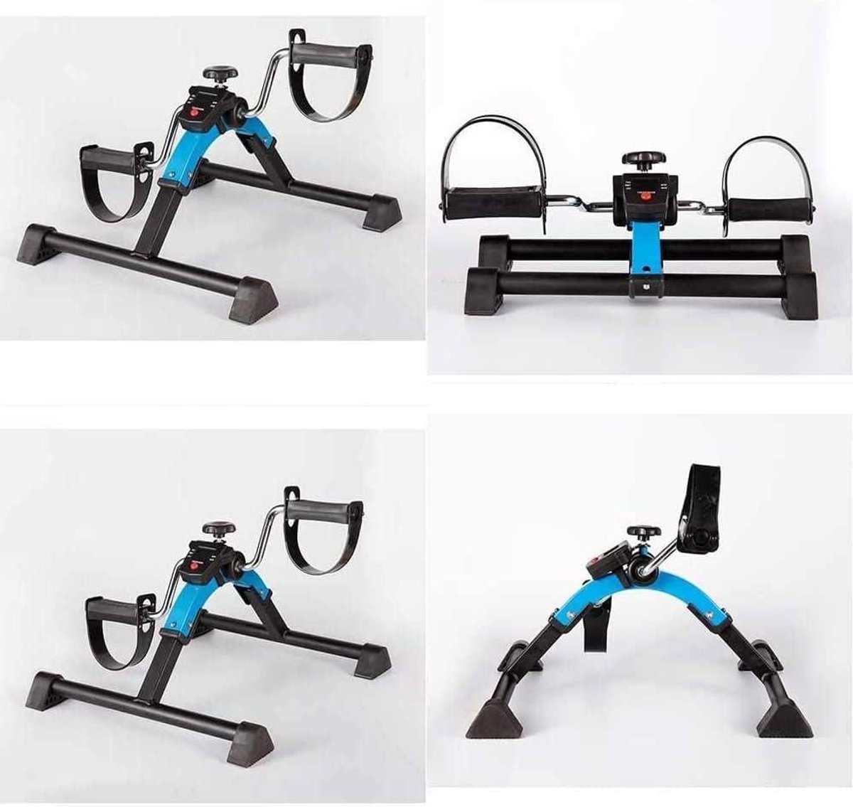 Mini Hometrainer - Fitnessfiets - Revalidatie Thuis - Opvouwbaar Ontwerp - 2.3 kg Gewicht - Zwart (9101332617766)