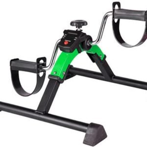 Mini Hometrainer - Pedaaltrainer Bureau - Spierversterking Thuis - Instelbare Weerstand - 535 cm - Groen (9101219866744)