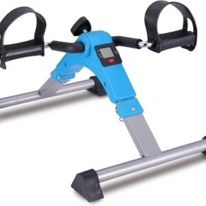 Mini Hometrainer - Pedaaltrainer Fiets - Revalidatie Oefeningen - Inklapbaar Ontwerp - 48 x 36 x 35 cm - Blauw (9101417286719)