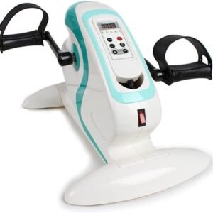 Mini Hometrainer - Revalidatie Trainer - Lichamelijke Herstel - 12 Snelheidsinstellingen - 49 x 49 x 28.5 cm - Wit (9101418722032)