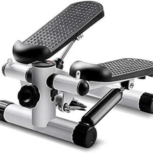 Mini Hometrainer - Stepper Fitness - Actief Blijven - Met Trekkoord - Compact Formaat - Zwart (9101354615290)