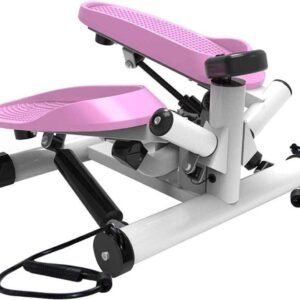 Mini Stepper - Hometrainer Compact - Thuis Fitness - Stille Hydraulische Steun - 395x49x34 cm - Wit (9101419571004)