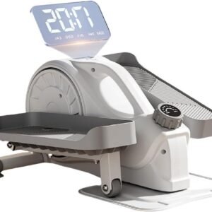 Mini Stepper - Hometrainer Fiets - Oefenen Zonder Geluid - Magnetische Weerstand - 16 Niveaus - Zwart (9101442755037)