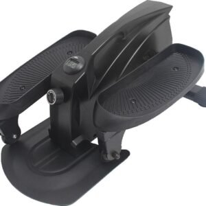 Mini Stepper - Hometrainer Stoelfiets - Thuis Fitness - Verstelbare Weerstand - 61.5 x 43 cm - Zwart (9101201221797)