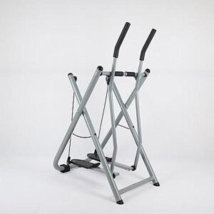 Opvouwbare Hometrainer - Elliptische Trainer Crosstrainer - Thuis Trainen - Ruimtebesparend Ontwerp - Tot 120 kg - Zilver
