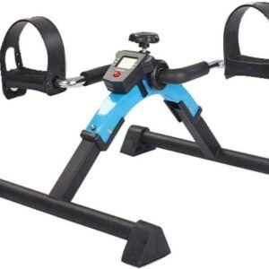 Opvouwbare Hometrainer - Pedaaltrainer - Lage Impact Training - LCD Trainingsdisplay - Compact Ontwerp - Zwart (9101221686590)