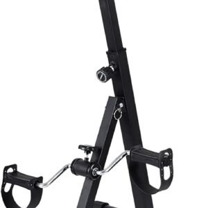 Opvouwbare Pedalen Trainer - Hometrainer Indoor Fiets - Thuis Fitness - Met Display - 84x38x35cm - Zwart (9101216280963)