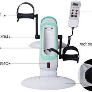 Pedaal Hometrainer - Been Arm Trainer - Revalidatie Training - Gemotoriseerde Pedaalactie - 42.5 x 29.5 cm - Zwart (9101426098600)
