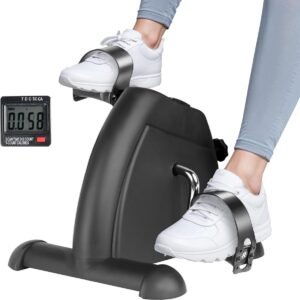 Pedaal Hometrainer - Mini Fiets Trainer - Oefenen Arm Benen - Compact Draagbaar - Niet gespecificeerd - Zwart (9101362223234)