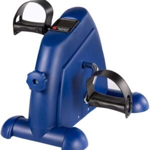 Pedaaltrainer Hometrainer - Mini Fiets - Thuis Fitness - Verstelbare Weerstand - 50x20x36 cm - Blauw (9101202097742)