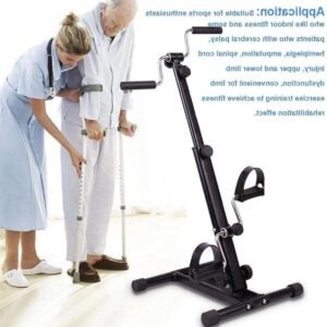 Pedaaltrainer Hometrainer - Revalidatieapparaat Fitnessapparaat - Ledematen Oefenen - Verstelbare Weerstand - 41x41x79-88cm - One Color (9101420756445)