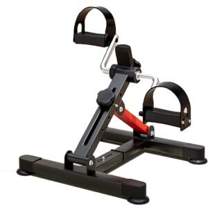 Pedaaltrainer - Mini Hometrainer - Fitness Thuis - Instelbare Weerstand - 43 x 37 x 37 cm - Zwart (9101372136968)