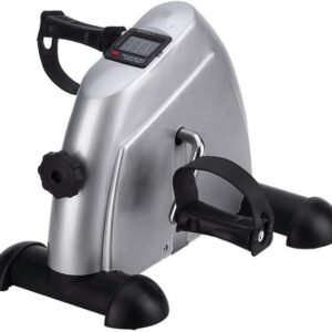 Pedaaltrainer - Mini Hometrainer - Revalidatie Thuis - Digitaal Display - 41x39x19cm - Zilver (9101414397104)