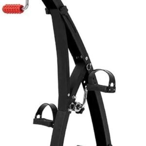 Pedaaltrainer - Mini Hometrainer - Revalidatie Training - Met Massagerol - 50x38x90cm - Zwart (9101373889450)