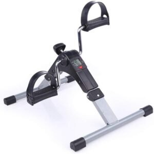 Pedaaltrainer - Mini Hometrainer - Thuis Fitness - Opvouwbaar Digitaal Display - 53x36x33cm - Zwart (9101202094697)