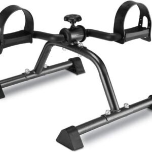 Pedaaltrainer Mini - Hometrainer Voet - Been en Arm - Verstelbare Weerstand - 41x46x25cm - Zwart (9101202100671)