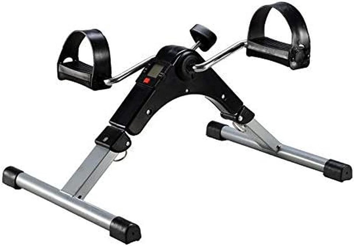 Pedaaltrainer - Mini Hometrainer - Zittende Training - Stille Lage Impact - Compact Opvouwbaar - Zwart (9101202098701)