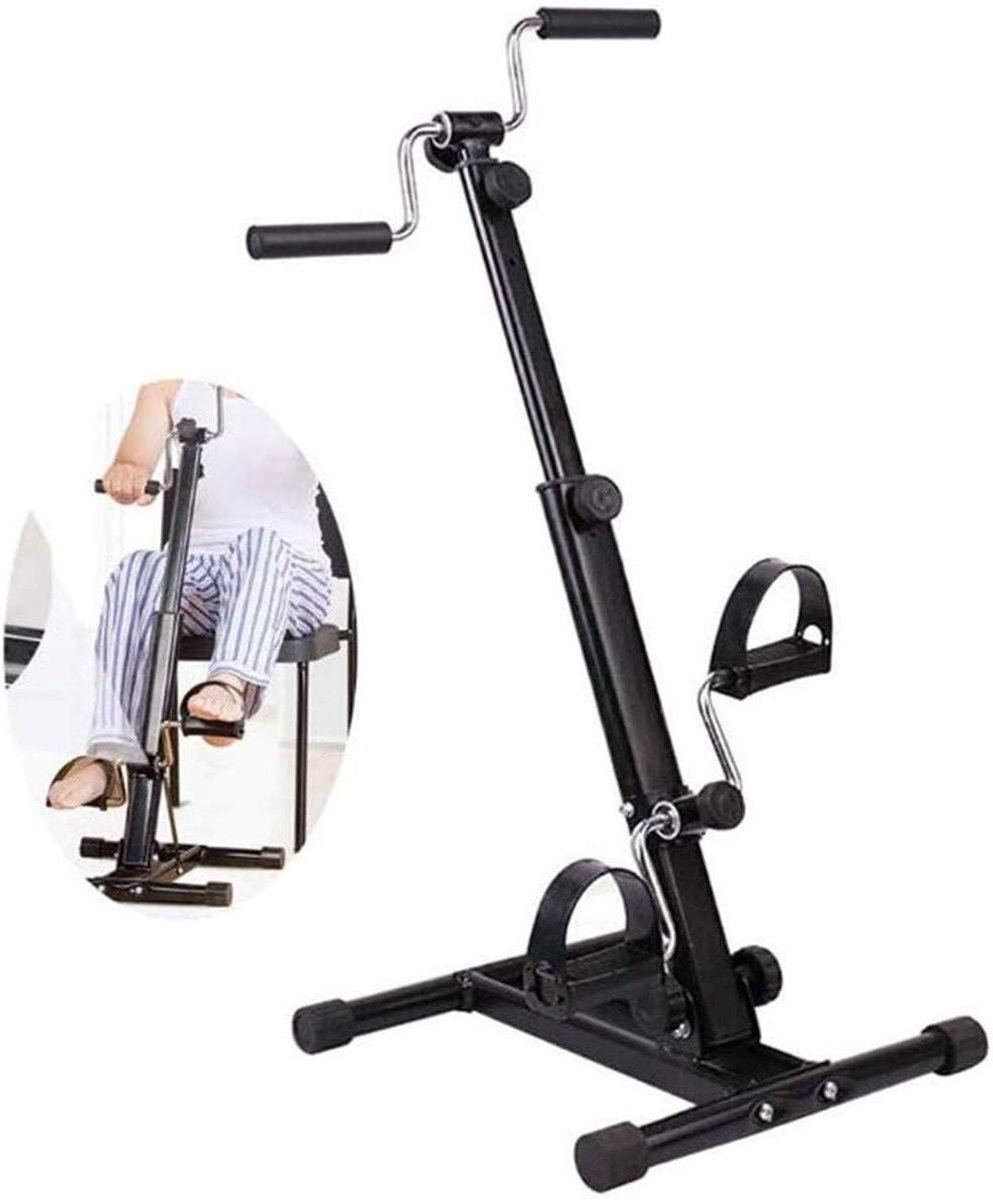 Revalidatie Pedaaltrainer - Mini Hometrainer - Arm Been Training - Hoogte Verstelbaar - 50x30x11 cm - Zwart (9101248248498)