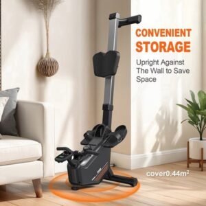 Roeimachine - Roeitrainer - Fitnessapparaat - Workoutmachine - Hometrainer - Inklapbaar Design - 16 Weerstanden Tot 300 Newton - Draagvermogen 150 kg (8721572013992)