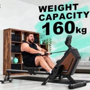 Roeitrainer - Roeimachine - Fitnessapparaat - Hometrainer - Inklapbare Roeimachine - 16 Instelbare Weerstanden - Draagvermogen 160 Kg - Stil Magnetisch Weerstandssysteem (8721571577228)