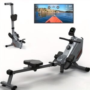 Roeitrainer - Roeimachine - Roeiapparaat - Roeitrainers - Roeimachine Magnetisch - 16 Weerstandsniveaus - Max. Belastbaar Gewicht 150 kg - Compact Opvouwbaar Met Digitaal Display (8721575716050)