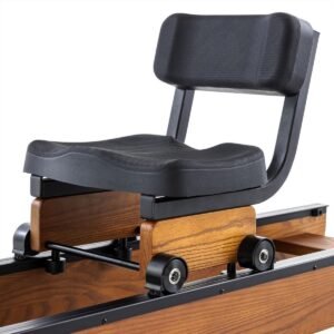 Roeitrainer Rugleuning - Zitting Ondersteuning - Comfortabel Trainen - Breukbestendig Ontwerp - Eén Maat - Bruin (9101407763664)