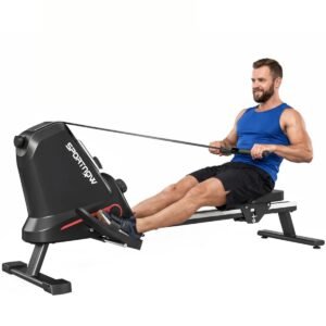 Roeitrainers - Roeimachine - Roeiapparaat - Roeitrainer - Crosstrainer - Inklapbaar - Zwart (8721392026172)