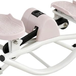 Stapmachine Kerntrainer - Hometrainer - Thuis trainen - Hydraulisch dempingssysteem - 50 x 25 x 25 cm - Zwart (9101355410993)