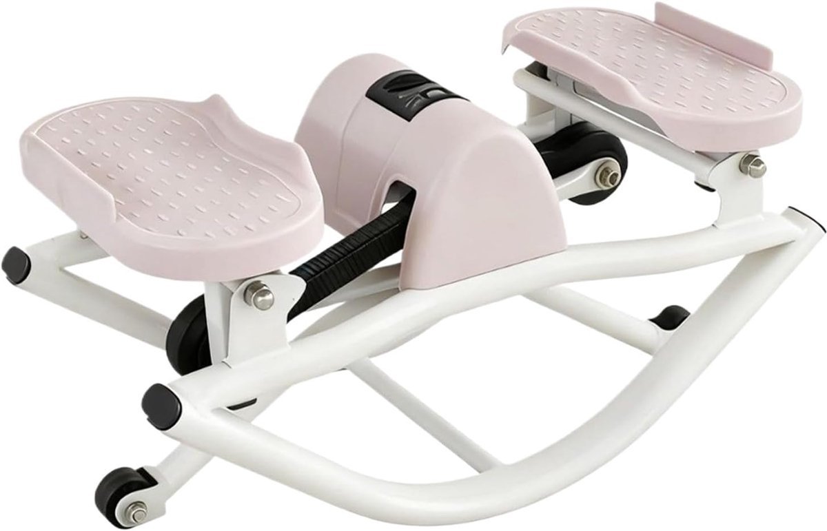 Stapmachine Kerntrainer - Hometrainer - Thuis trainen - Hydraulisch dempingssysteem - 50 x 25 x 25 cm - Zwart (9101355410993)