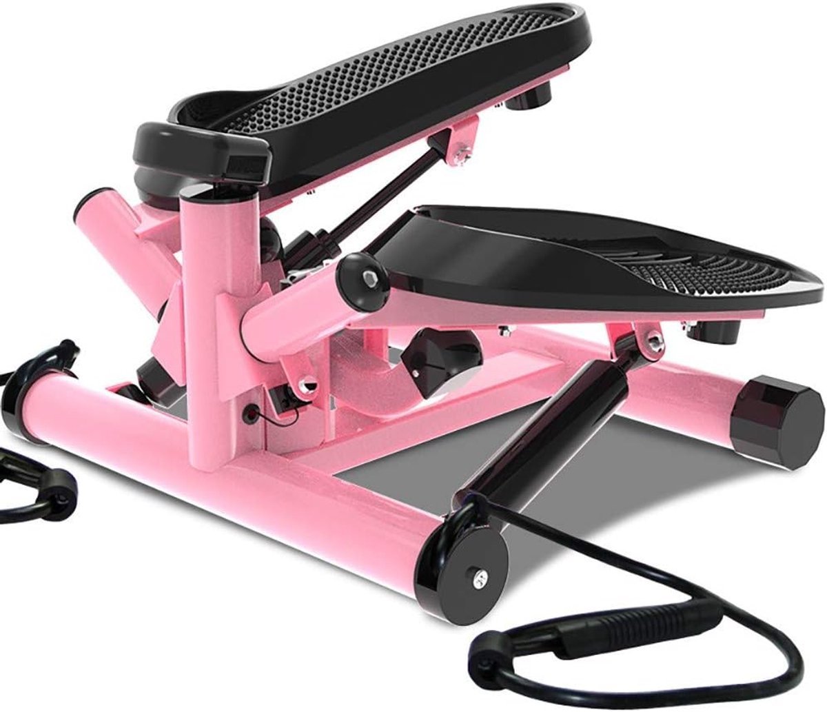 Stepper Fitness - Hometrainer - Gewichtsverlies - Met Massage Pedalen - 50x25x18CM - Roze (9101354256356)