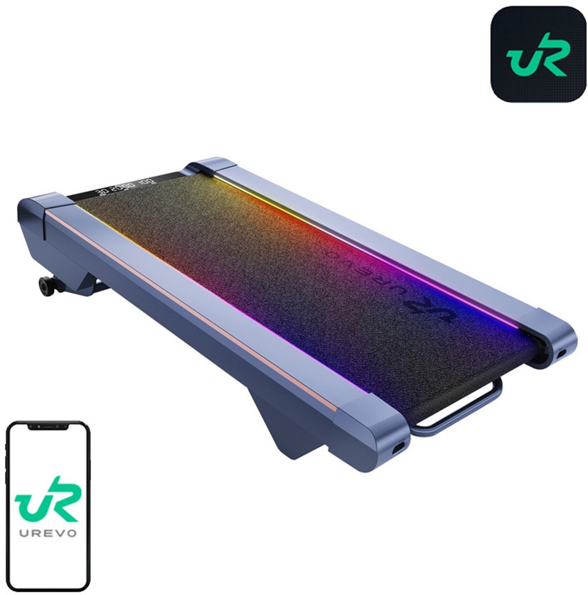 Urevo Elektrische Loopband Cyberpad Voor Thuis: Stille Motor En Modern Ontwerp (6978258900004)