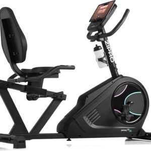 ZIPRO GLOW WM - Ligfiets Hometrainer - Elektromagnetisch - 150kg Belasting - iConsole+ App - Comfortabel (5901793678214)