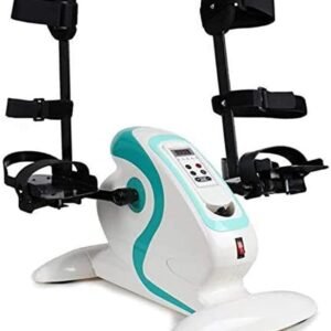 Elektrische Pedaaltrainer - Mini Hometrainer Fiets - Revalidatie Oefening - Gemotoriseerde Pedaalactie - 49 x 30 x 28.5 cm - Wit (9101224061714)