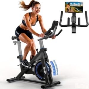 Ergometer Hometrainer - Fitnessfiets - Binnenfiets - Cardiofiets - Trainingsfiets - Zwart - Magnetische Weerstand 300W - Max 150 kg Belastbaar (9113767985570)