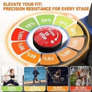 Hometrainer - Ergometer - Fitnessfiets - Indoor Bike - Stationaire Fiets - 300 Watt Weerstand - Stabiliteit Tot 150 Kg - Grijs (9113765574127)