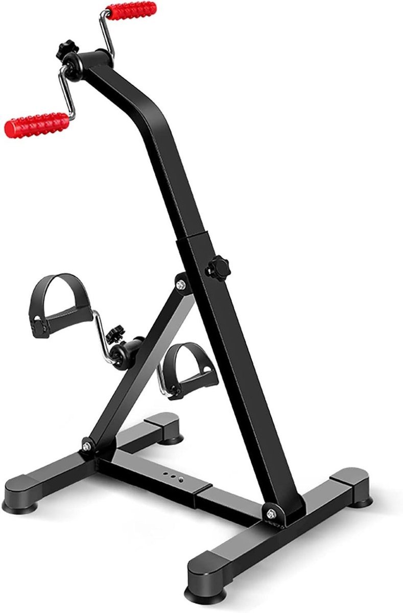 Hometrainer Fiets - Pedal Trainer - Lichamelijke Beweging - Opvouwbaar Ontwerp - 1 stuk - Wit (9101216280338)