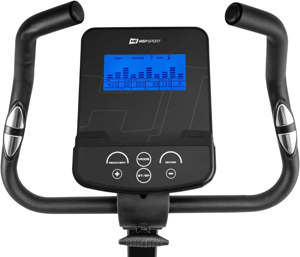 Hometrainer - Fitnessfiets Hometrainer - Thuis Trainen - 16 Weerstandsniveaus - 89 x 46 x 131.5 cm - Rood (9101396727425)