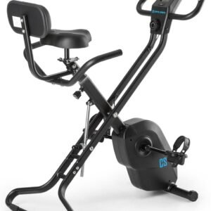 Hometrainer Huis - Fitnessfiets Ergometer - Conditie Opbouwen - 8 Weerstandsniveaus - Max 120 kg - Zwart (9101305268018)