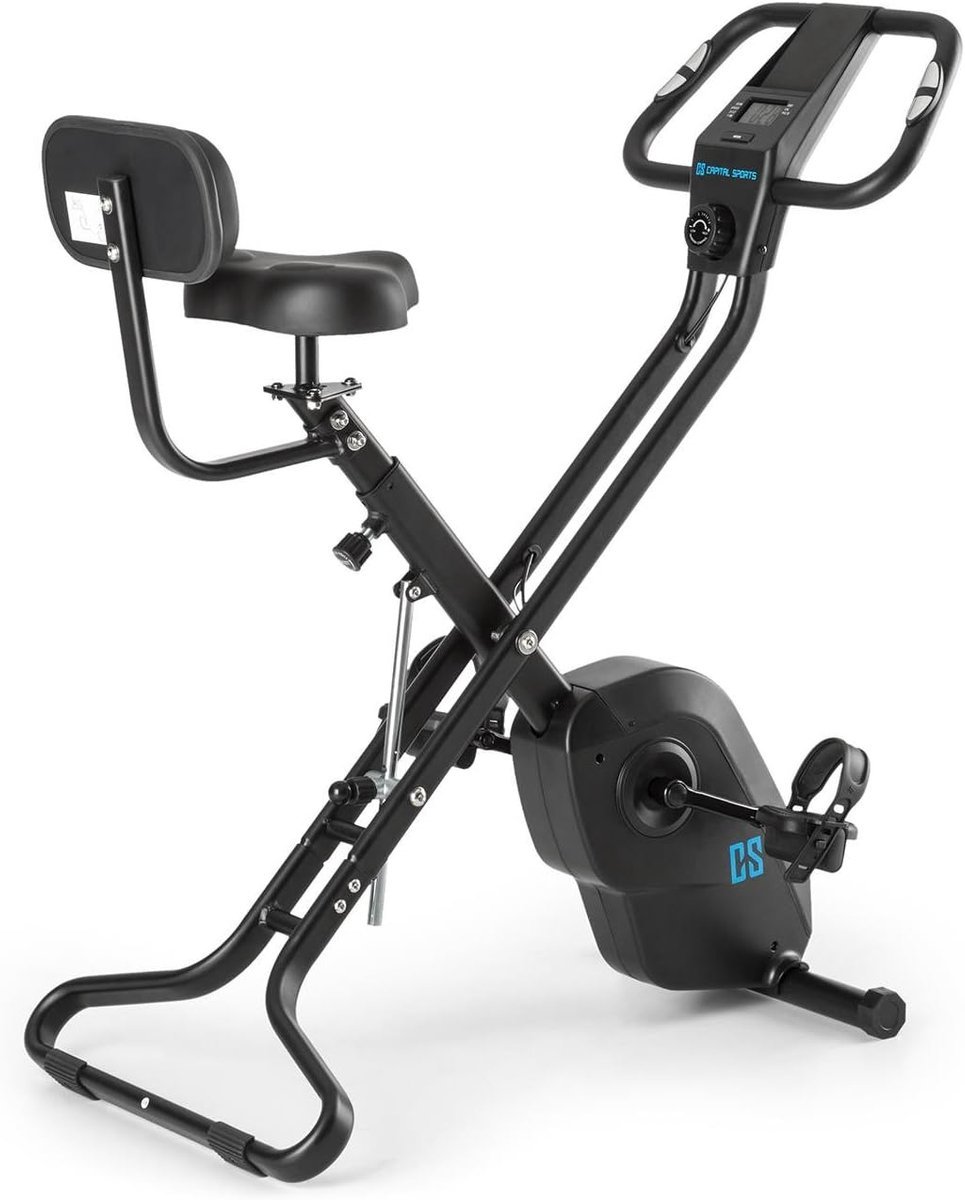 Hometrainer - X-Bike - Conditie Opbouwen - 8 Weerstandsniveaus - 102 x 51 x 108 cm - Zwart (9101306558781)