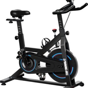 Hometrainer met Magnetische Weerstand, In Hoogte Verstelbaar tot 120 kg (9101085236719)