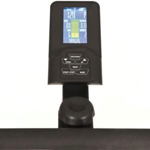 Hometrainer met magnetisch remsysteem - 24 niveaus - geïntegreerde hartslagcontrole - ideaal voor thuis trainen - SnelShoppen (2297532300151)
