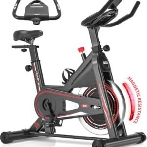 Hometrainer met magnetische weerstand en LCD-monitor voor cardiotraining (9101001360962)