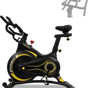Indoor Cycling Hometrainer met Magneetrem en 13 kg Vliegwiel voor Thuis Training (9101037136777)