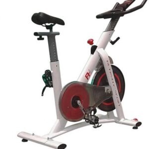 Indoorfietsen - Hometrainers - Spinningfiets - Fitness Fiets - Indoor Cycle - Indoorfiets - Hometrainer - Indoor Bike - Static Bike - met schijf Inertia 21kg - Wit - Cadio Training - Hoogte en diepte Verstelbaar (9113760311628)