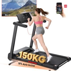 Loopband Formill FT62 - loopmat - 4,0 pk motor loopband met helling 18% - 1-16 km/u - 150KG, LED Scherm voor volwassenen, Opvouwbaar (0710456943539)