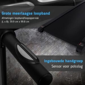 Loopband Inklapbaar - Wandelband Fitness - Treadmill - Beweging (9101210278904)