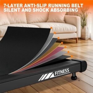 Loopband - Wandelband - Hardloopband - Walking Pad - Treadmill - Inklapbaar Ontwerp - 2,5 PK Motor & 12 km/u Snelheid (9113766463000)
